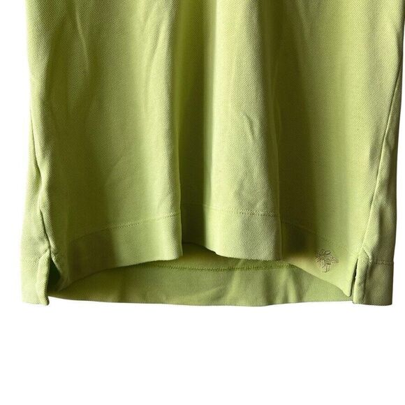 TOMMY BAHAMA GOLF Womens Green Mint Sleeveless Zip Shirt Polo Size Small Stretch - Picture 4 of 10